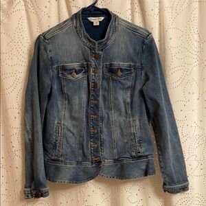 Coldwater Creek Blue Jean Jacket Classic Denim Style
